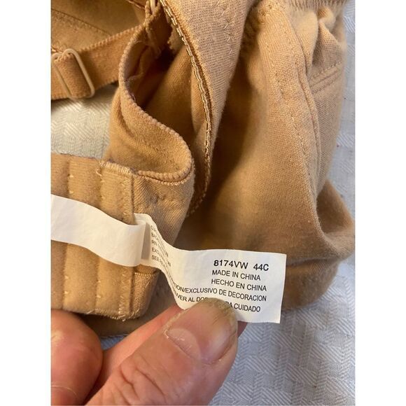 24/7 comfort‎ bra no wire 44c beige - Picture 3 of 5